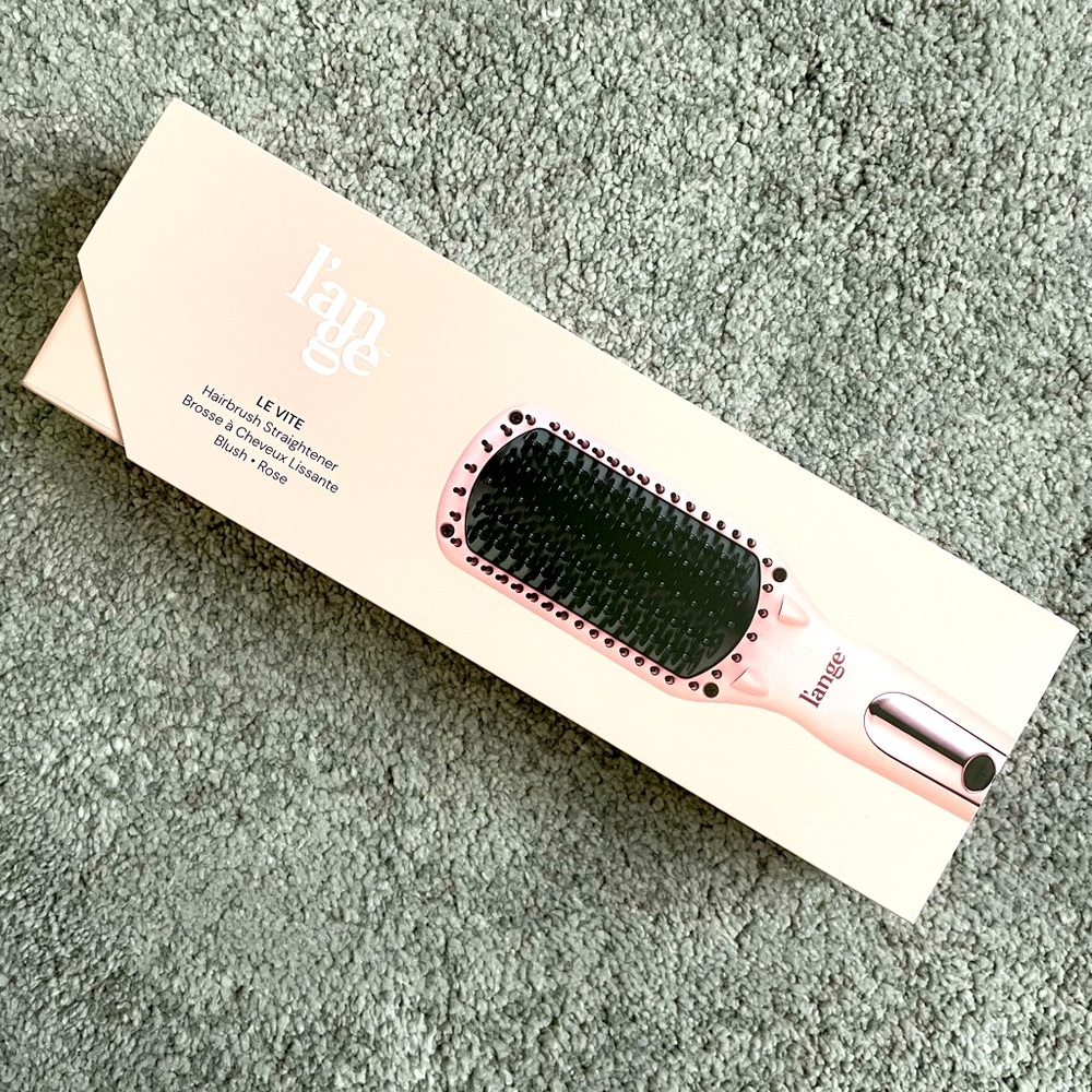 *NEW L’ange Le Vite Hairbrush Straightener